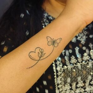 Looking for a temporary customized tattoo🫶__We are the only studio that creates customized names _ designs Tattoo temporary tattoos in just one minute(_2